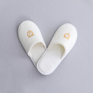 Hotel Cotton Velvet Slipper 