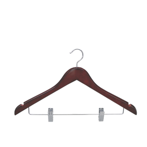 Easton Hot Sale Hotel Hotel Wood Silver Chrome Hook Clips Hanger feminino