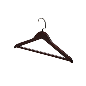 Hotel Gun Brown Brown preto grande gancho de madeira cabide