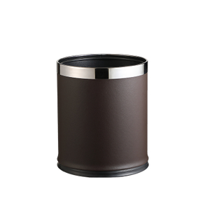 Hotel de qualidade superior Bin Leatherette Redonda Lembrete de Papel